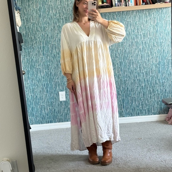 Jen’s Pirate Booty Anthropologie Tie dye Shenandoah kaftan size M/L - Picture 3 of 4